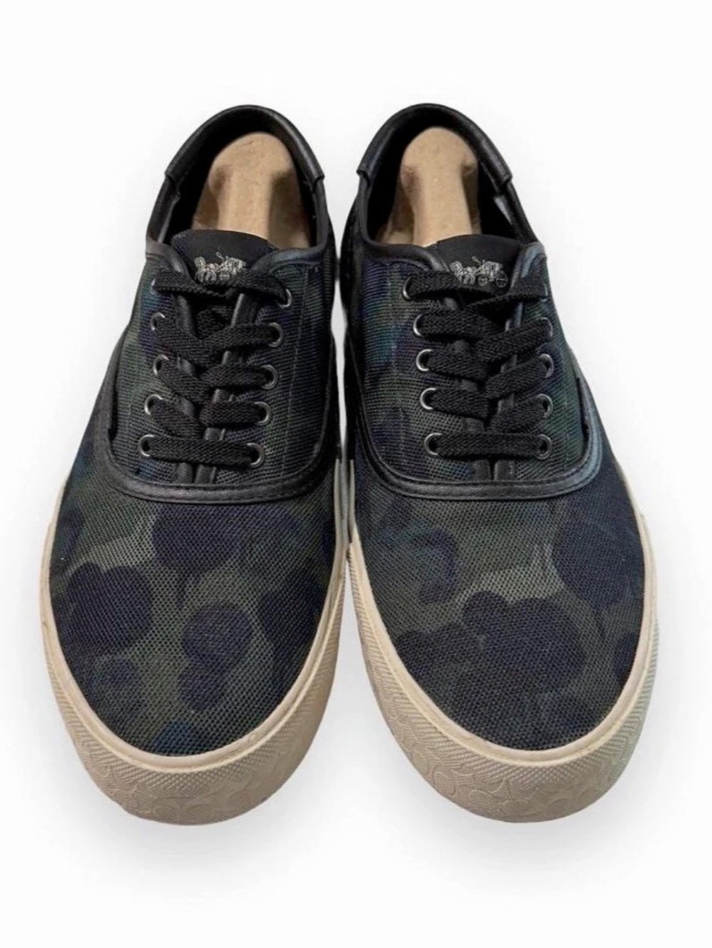 COACH A22113 Camo Sneakers US 10 D